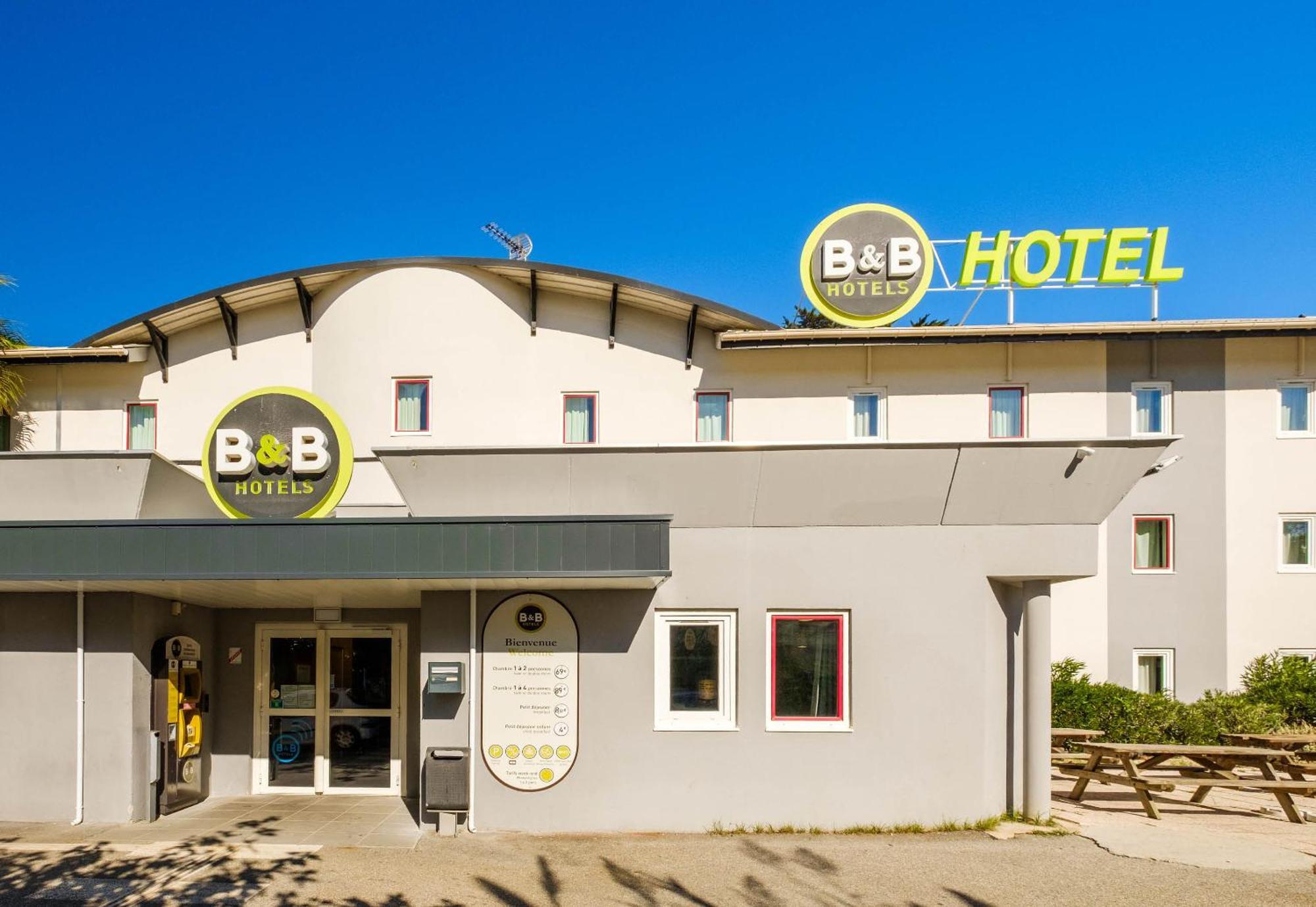 B&B Hotel Villeneuve Loubet Plage ภายนอก รูปภาพ